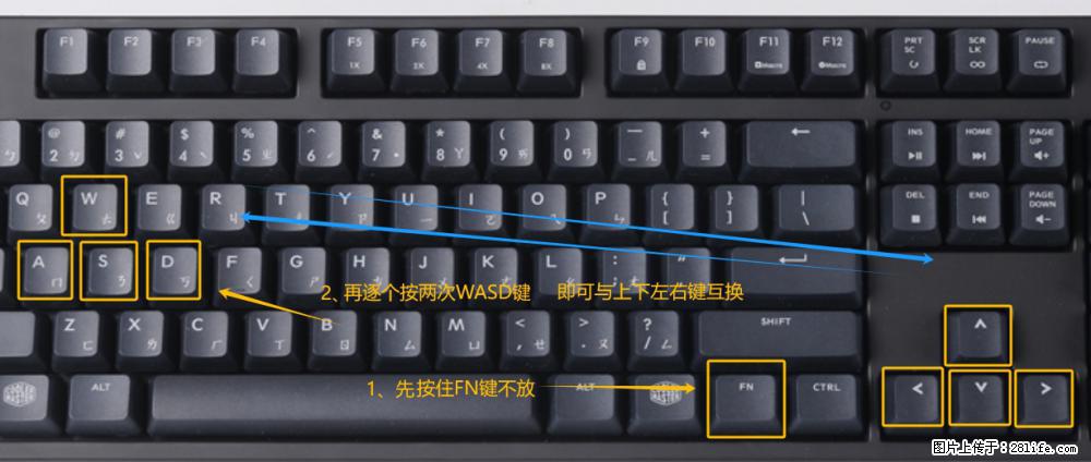 键盘，怎样把wasd键与上下左右方向键互换？ - 生活百科 - 六安生活社区 - 六安28生活网 la.28life.net