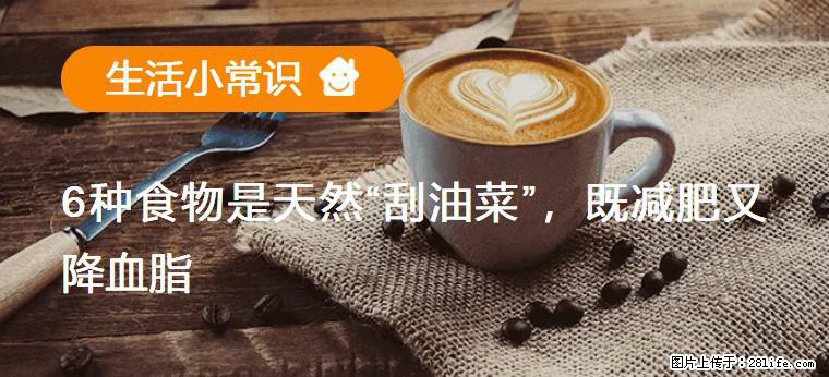 【生活小常识】6种食物是天然“刮油菜”，既减肥又降血脂 - 六安生活资讯 - 六安28生活网 la.28life.net